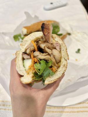 Chicken Teriyaki Banh Mi