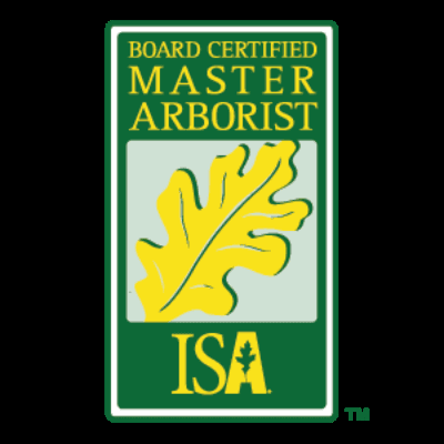 Board Certified Master Arborist #FL-9222B. This very prestigious credential is the highest and hardest credential offered buy the ISA