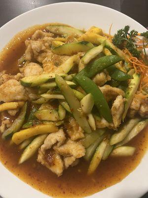 Thai mango chicken