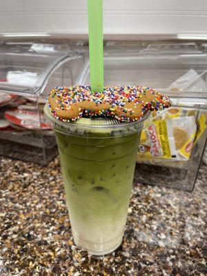 Horchata matcha