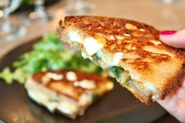 This was a wicked grilled cheese - the rebel bakery sourdough was toasted & enveloped the creamy, and nutty amalgamation of cheeses.