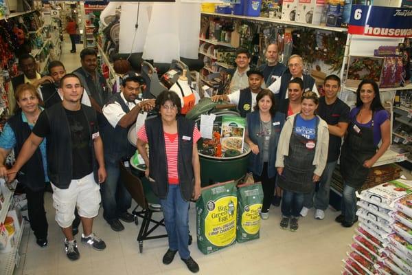 Some of the crew at Cornell's True Value Hardware