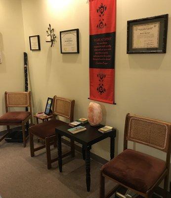 Vibrational Healing Arts front office