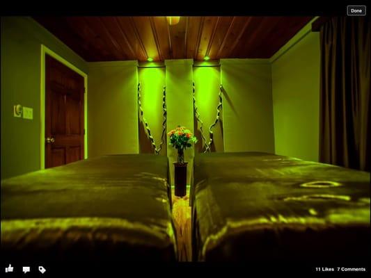 Couple massage room