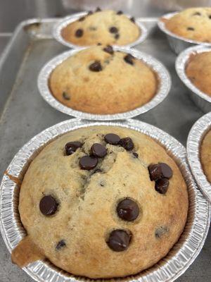 Banana chocolate chip bread