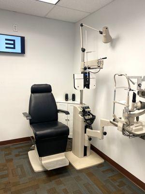 Eye Exam Room at Stanton Optical store in Fort Lauderdale, FL 33305