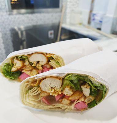 Chicken Kebab Wrap!