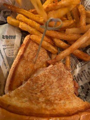 BBQ grilled cheese