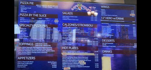 Inside Menu