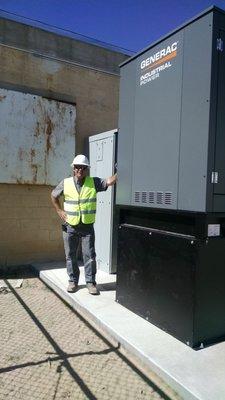 350kW Generator install on Fort Bliss