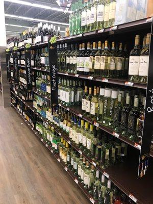 This Acme now has a beer wine section section!