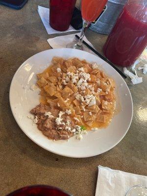 Brunch chilaquiles