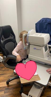 My daughter got a kick out of the different machines they used!