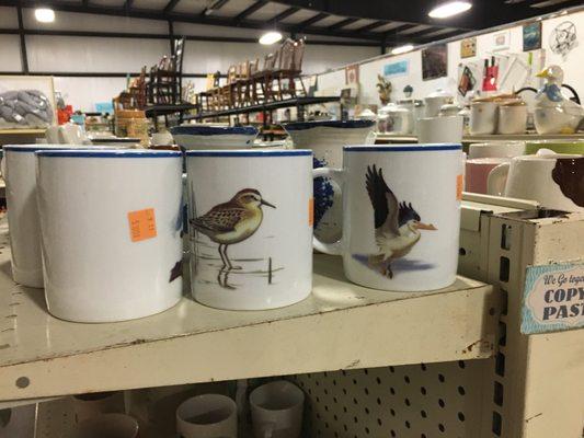 Bird mugs