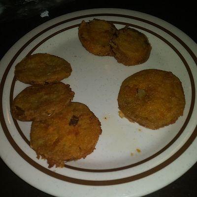 Fried green tomatoes