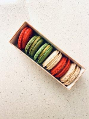 6 French Macarons $13.50