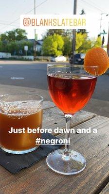 Just before Dawn, Negroni