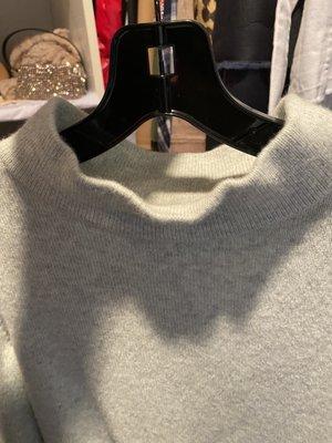 Cashmere sweater neck completely ruined and stretched out