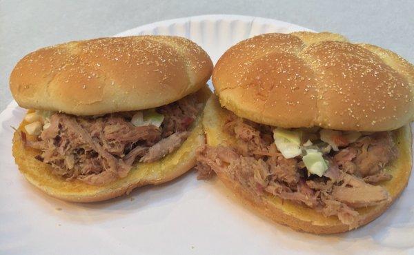 2 BBQ w Slaw for $5