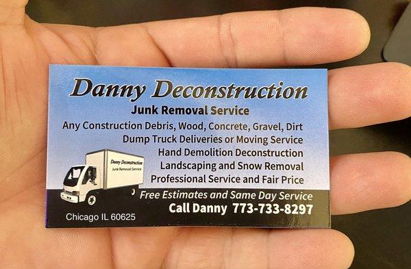 Danny Deconstruction