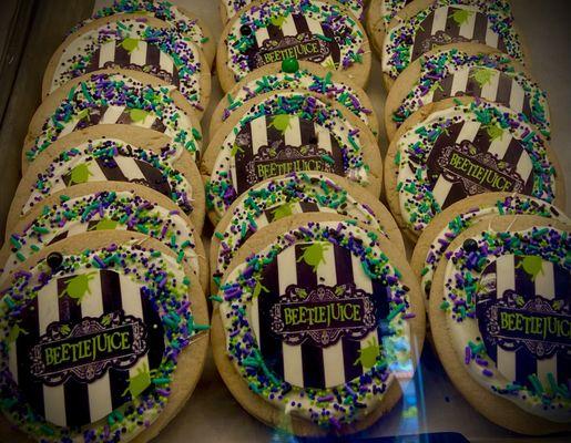 Beetlejuice Sugar Cookies