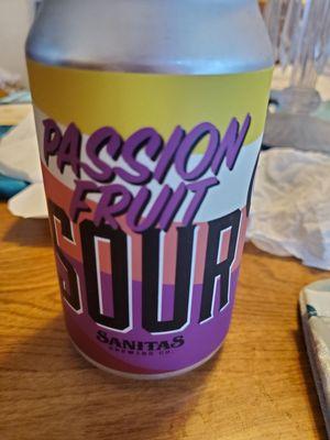 Passion Fruit Sour from Sanitas Brewing!