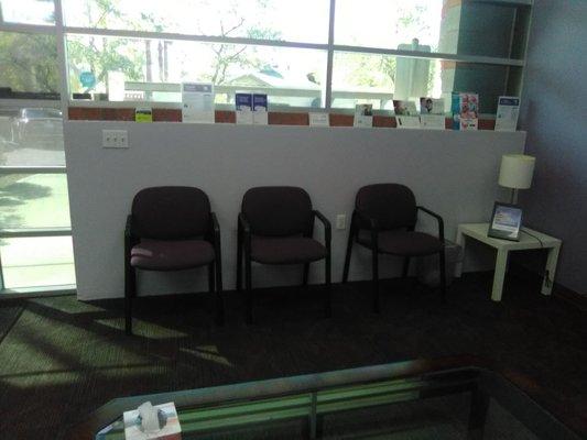 Reception area, COVID SAFE McDowell Dentist 125 W McDowell Rd