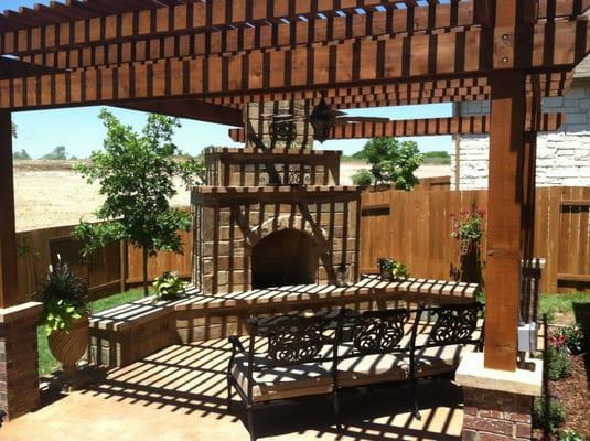 Stunning Austin Pergola