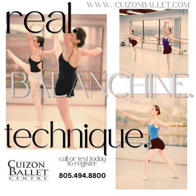 Balanchine ballet technique.