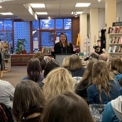 Pam Houston reading.