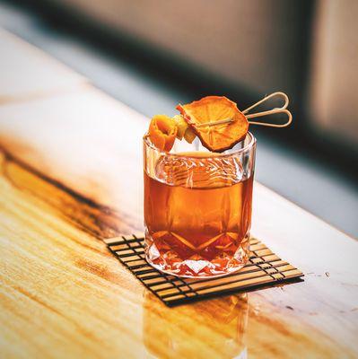 Persimmon Old Fashioned-seasonal