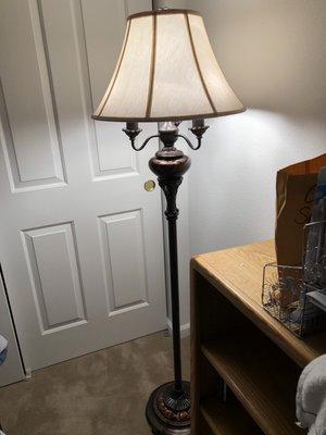 Lamp for spare room.