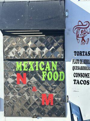 Back of truck - facing Main Street