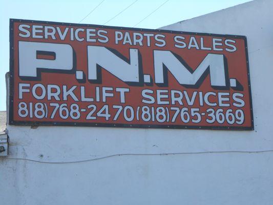 PNM Forklift Services LLC. Service, Sales, parts and repairs.