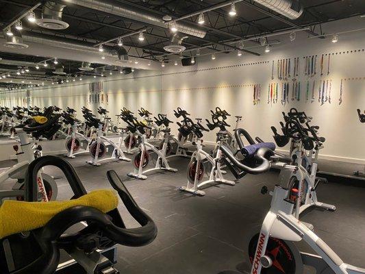 Cycling room.