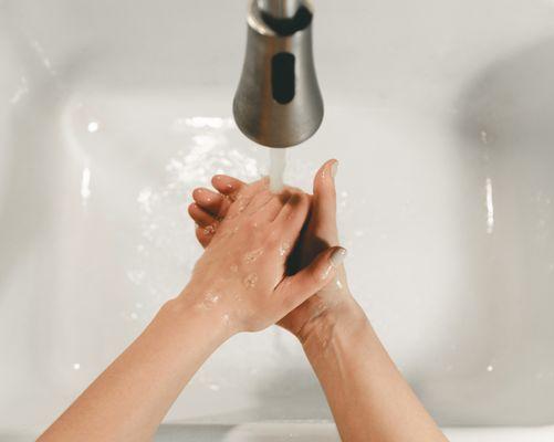 Hand washing is key to helping to combat the spread of germs!