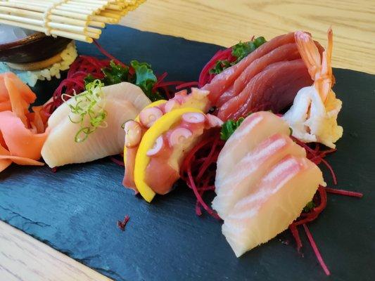 More of the sashimi dinner. Such gorgeous plating and high quality fish!