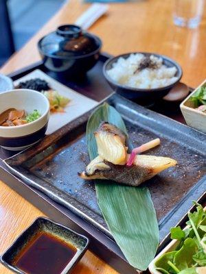 Saikyo Miso Black Cod bento box