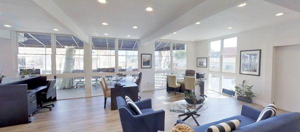 Office Interior. Harcourts Newport Properties, 2747 E. Coast Highway, CdM 92625