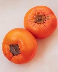 persimmons