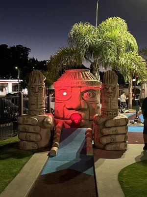 Cool tiki hole!