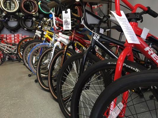 Awesome selection of bikes!