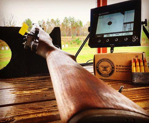 Breaking in my CMP purchase at the state of the art 100 yard range.