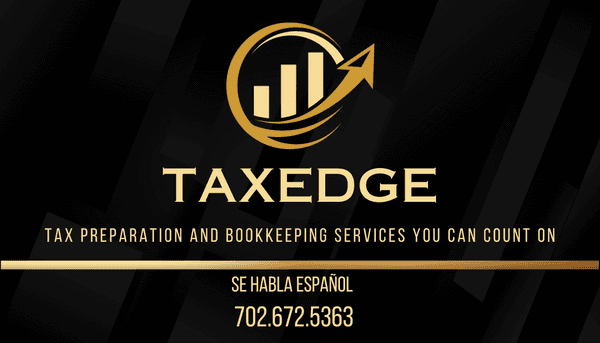 Tax preparation and Bookkeeping Services you can count on.