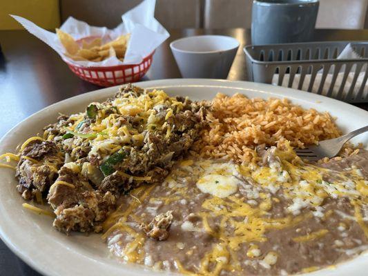 Machaca Con Huevos