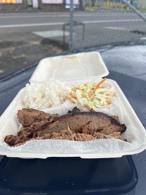 Beef brisket plate