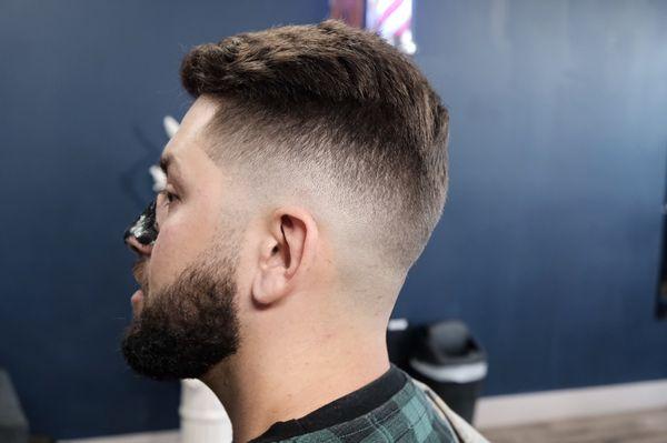 Classic razor fade