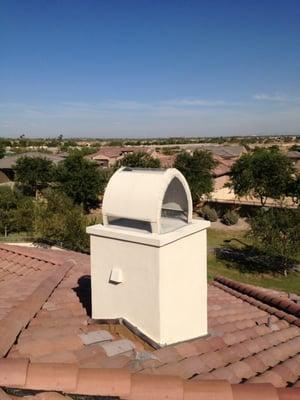 Pigeons will nest in the shroud of your chimney. Let Pigeonpros exclude them.