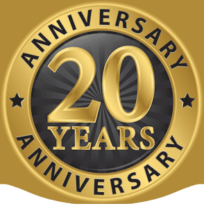 We're in our 20th year in the same location thanks to you!