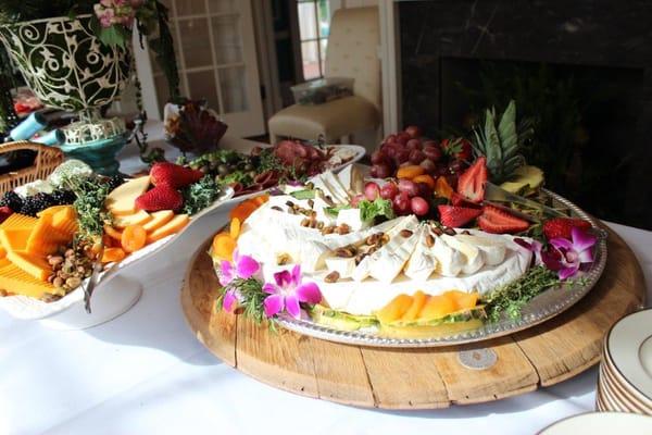 Fruit and Cheese Display